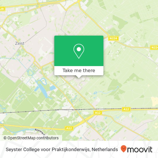 Seyster College voor Praktijkonderwijs, Hoog Kanje map