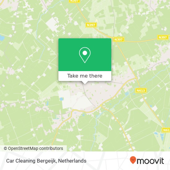 Car Cleaning Bergeijk, Blokstraat 14 map