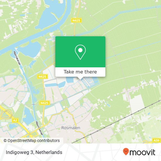 Indigoweg 3, 5247 KA Rosmalen map