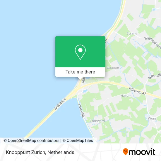 Knooppunt Zurich map