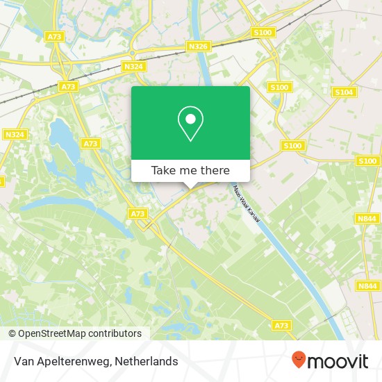 Van Apelterenweg, 6538 Nijmegen Karte
