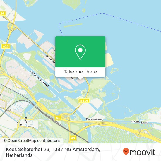 Kees Schererhof 23, 1087 NG Amsterdam map