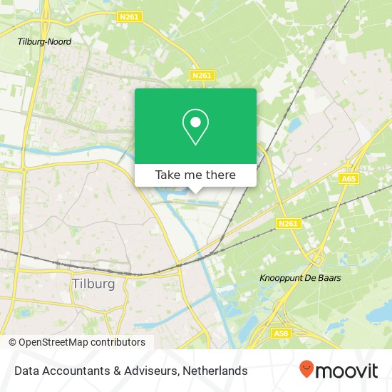 Data Accountants & Adviseurs, Siriusstraat 85 map