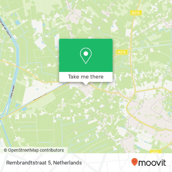 Rembrandtstraat 5, 5986 AV Beringe map