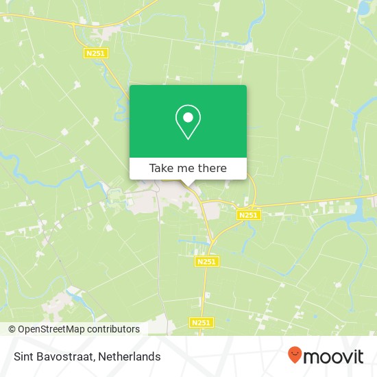 Sint Bavostraat, 4527 Aardenburg Karte