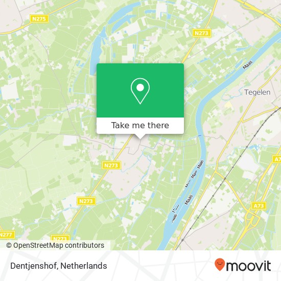 Dentjenshof, 5991 AB Baarlo map