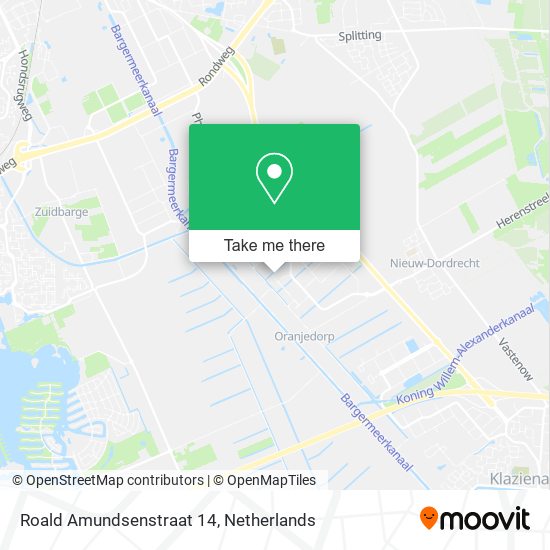 Roald Amundsenstraat 14 map