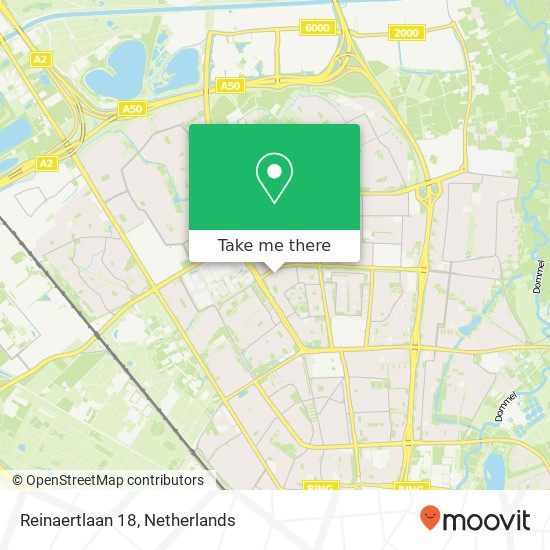 Reinaertlaan 18, 5625 GK Eindhoven map