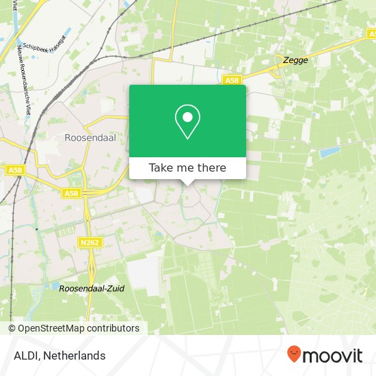 ALDI, Dijkcentrum 41 map