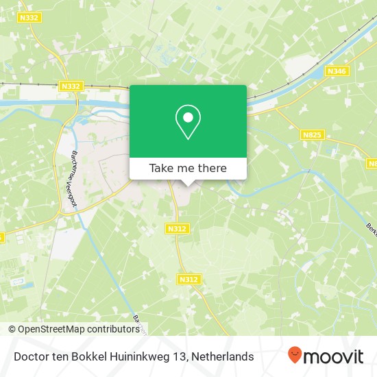 Doctor ten Bokkel Huininkweg 13, 7241 HT Lochem Karte