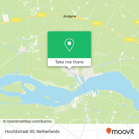 Hoofdstraat 40, 4484 CG Kortgene map