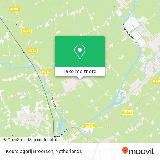 Keurslagerij Broersen, Rijdersstraat 87 map