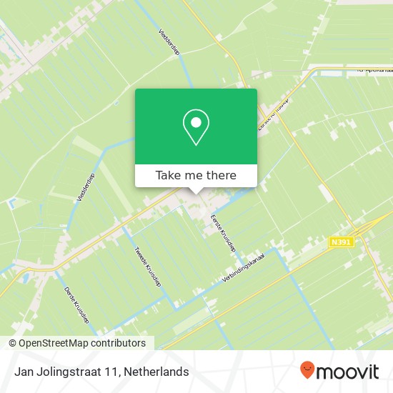 Jan Jolingstraat 11, 7831 EL Nieuw-Weerdinge map