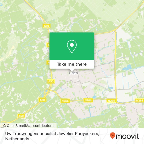 Uw Trouwringenspecialist Juwelier Rooyackers, Pastoor Spieringsstraat 41 map