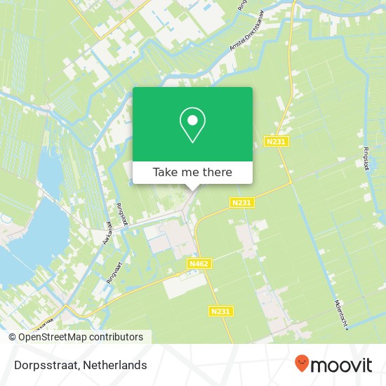 Dorpsstraat, 2441 Nieuwveen map