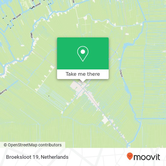 Broeksloot 19, 3474 HS Zegveld map