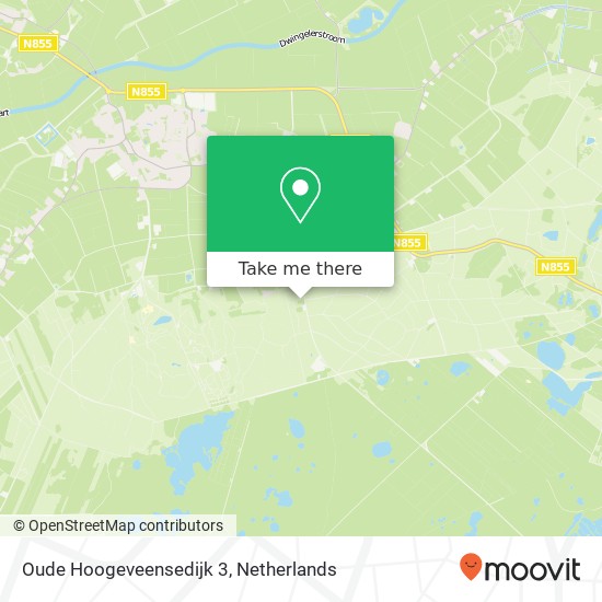 Oude Hoogeveensedijk 3, 7991 PD Dwingeloo map