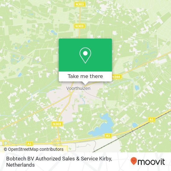 Bobtech BV Authorized Sales & Service Kirby, Apeldoornsestraat 23 Karte
