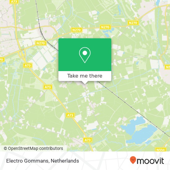 Electro Gommans, Hoofdstraat 37 Karte