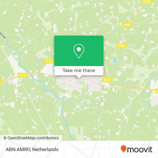ABN AMRO, Dorpsstraat 214 map