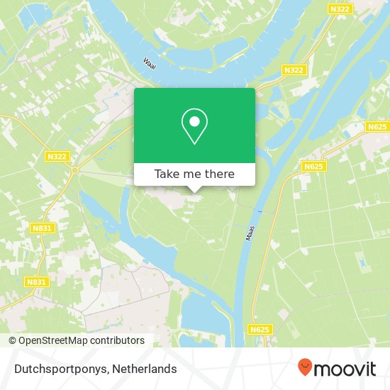 Dutchsportponys, Veerweg 1B Karte