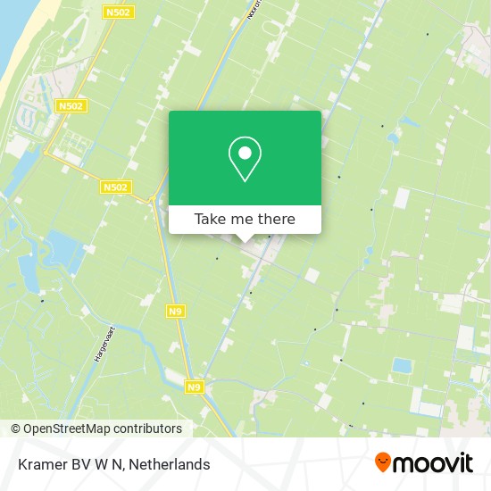 Kramer BV W N map