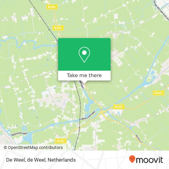 De Weel, de Weel map