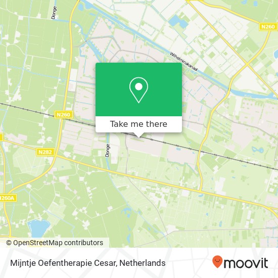 Mijntje Oefentherapie Cesar, Warmondstraat 116 Karte