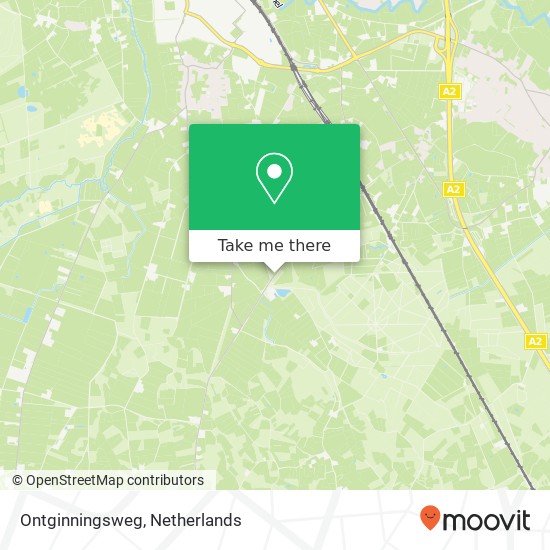 Ontginningsweg, 5281 RD Boxtel map