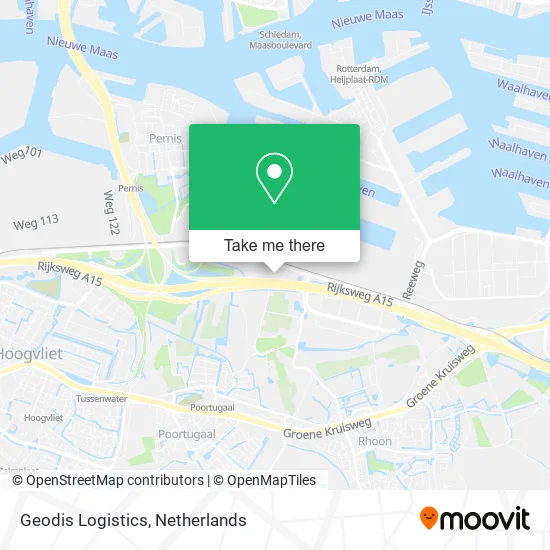 Geodis Logistics map