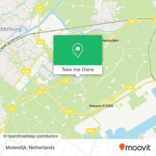 Molendijk, 4339 Nieuw- en St. Joosland map