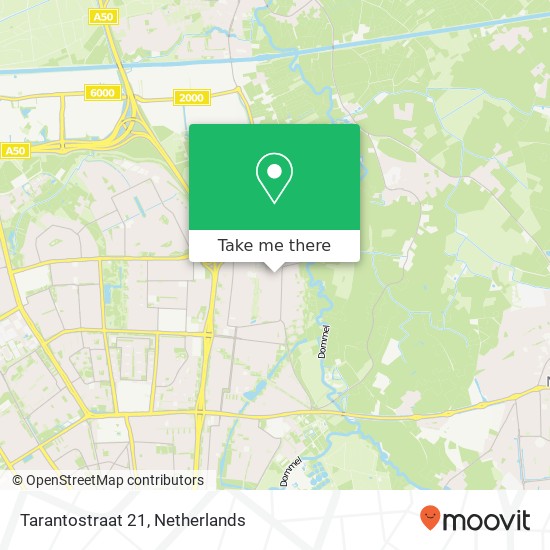 Tarantostraat 21, 5632 RD Eindhoven map