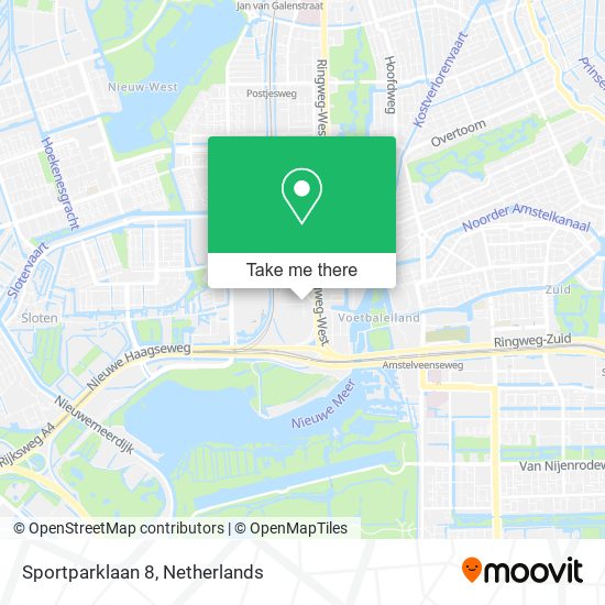 Sportparklaan 8 map