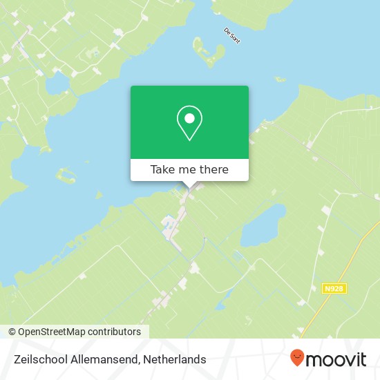 Zeilschool Allemansend, Mardyk map