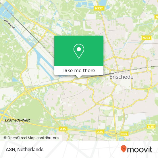 ASN, Parkweg 145 map