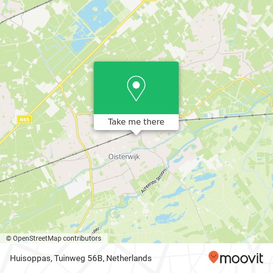 Huisoppas, Tuinweg 56B map