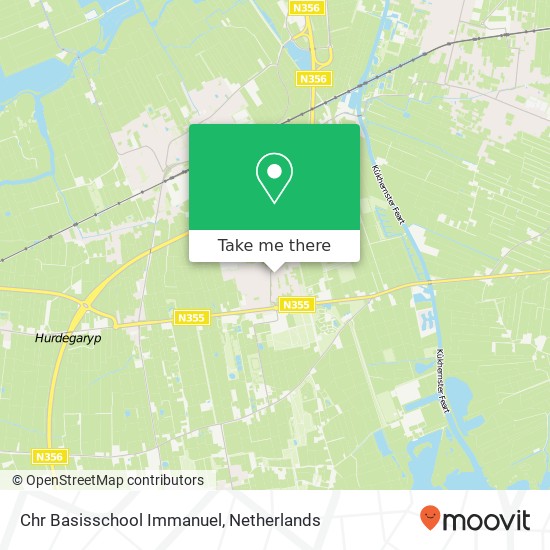 Chr Basisschool Immanuel, Marijkepaed 2 map