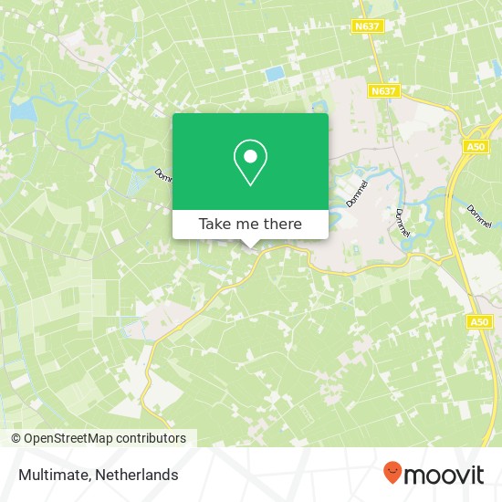 Multimate, Liempdseweg 3 map