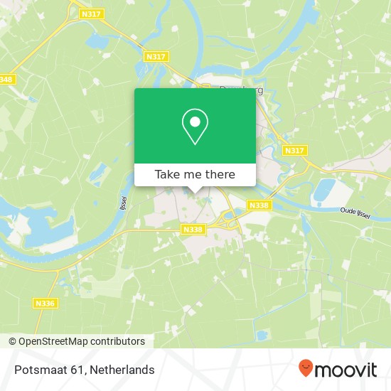 Potsmaat 61, 6983 AR Doesburg map