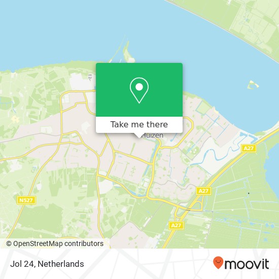 Jol 24, 1276 BT Huizen map