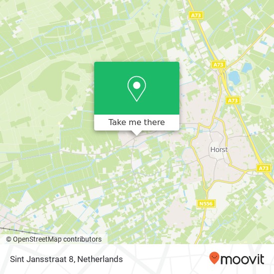 Sint Jansstraat 8, 5964 AC Meterik Karte