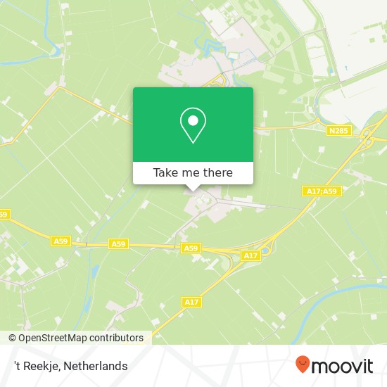 't Reekje, 4759 AG Standdaarbuiten map