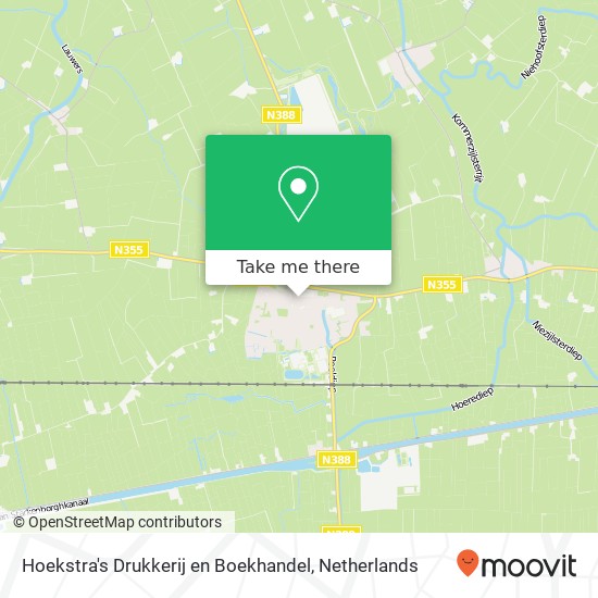 Hoekstra's Drukkerij en Boekhandel map