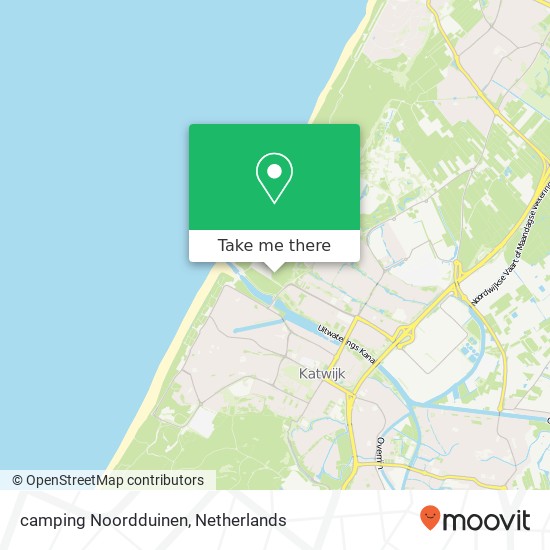 camping Noordduinen, 2221 Katwijk Karte