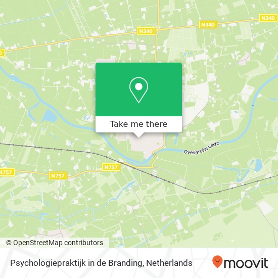 Psychologiepraktijk in de Branding, Ruitenborghstraat 30 Karte