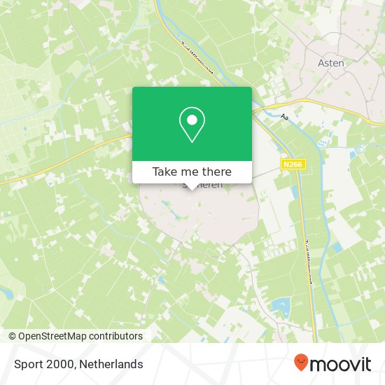 Sport 2000, Postelstraat 20 map