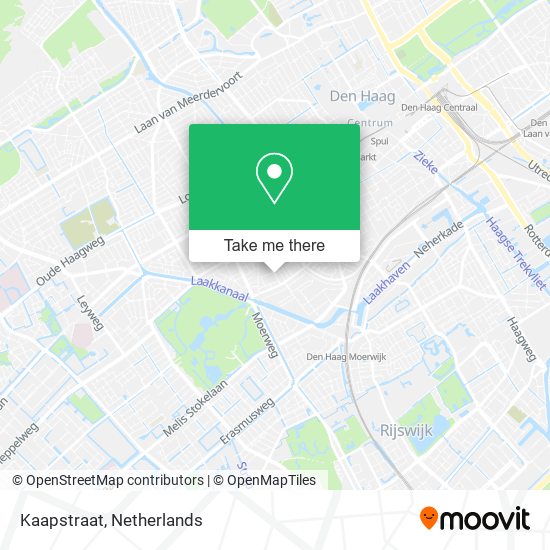 Kaapstraat map