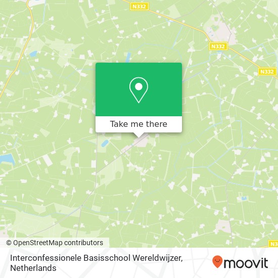 Interconfessionele Basisschool Wereldwijzer, Oerdijk 149 map