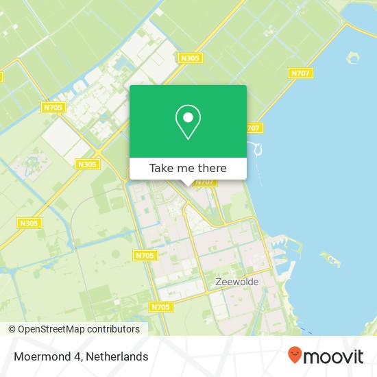 Moermond 4, 3894 AE Zeewolde map