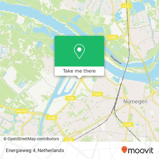 Energieweg 4, 6541 CX Nijmegen Karte